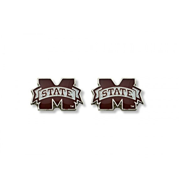 Mississippi State Post Earrings