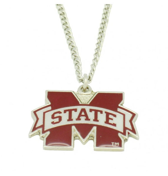Mississippi State Logo Necklace