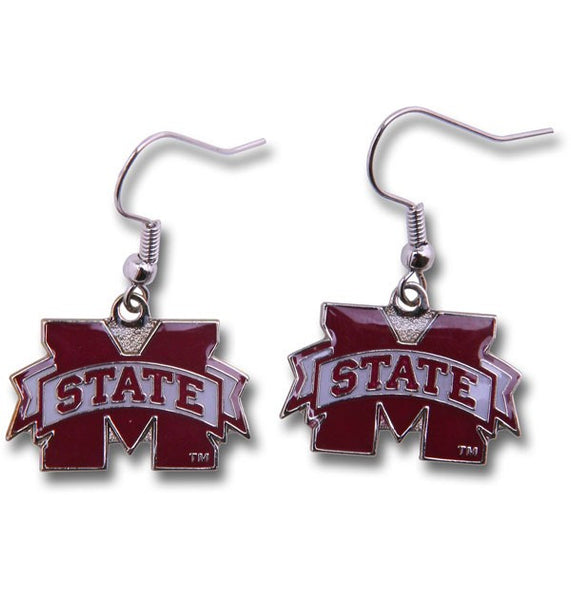 Mississippi State Dangler Earrings